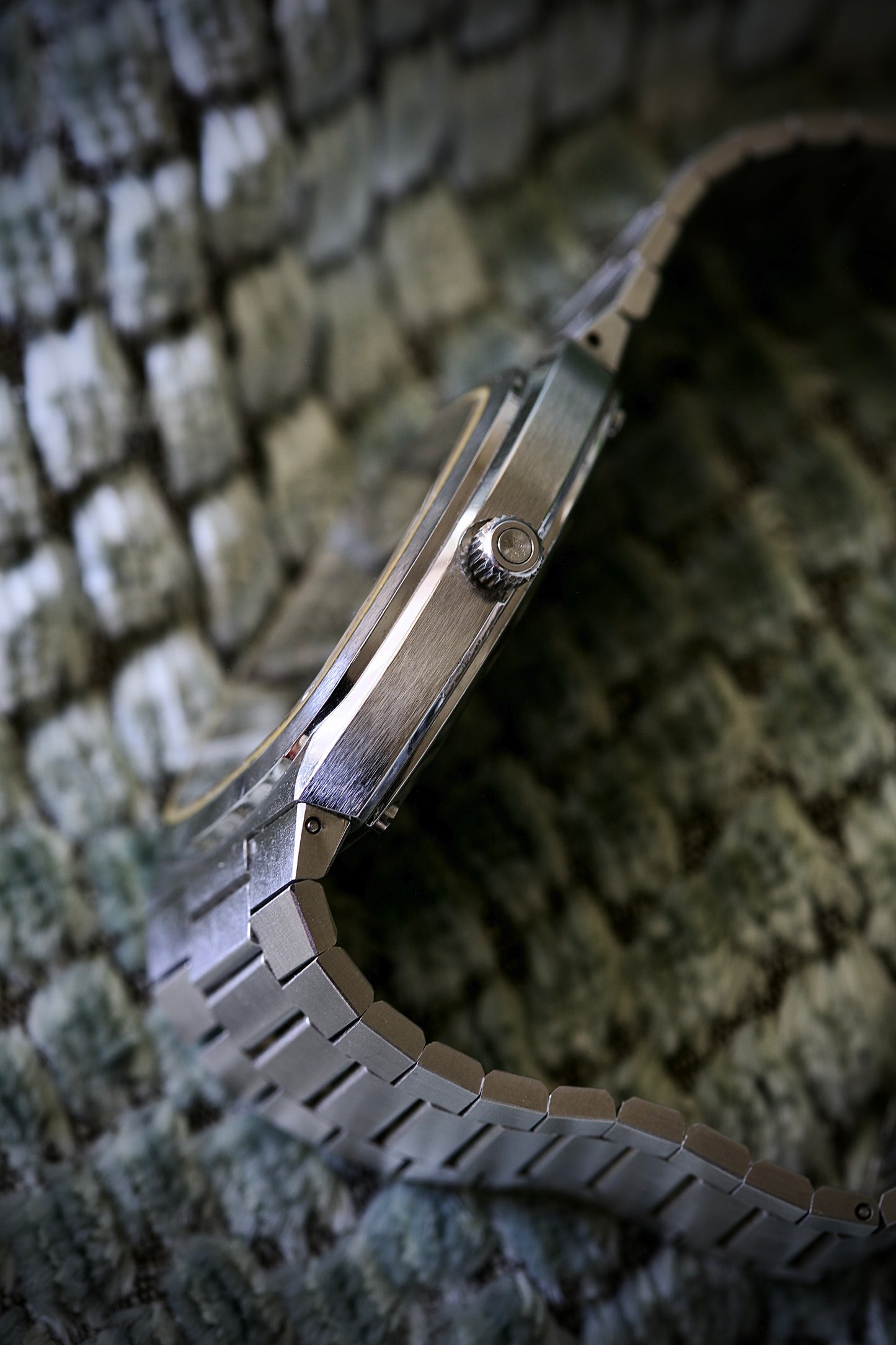 Omega Seamaster Quartz Calibre 1342 | Esfera Gris Original |Año 1976 | Brazalete Omega