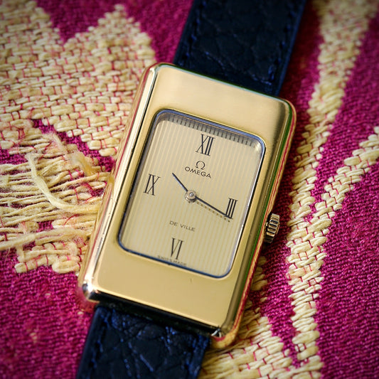 Omega De Ville Tank XL 1974 – Calibre 625 | "Diplomatic" Dial