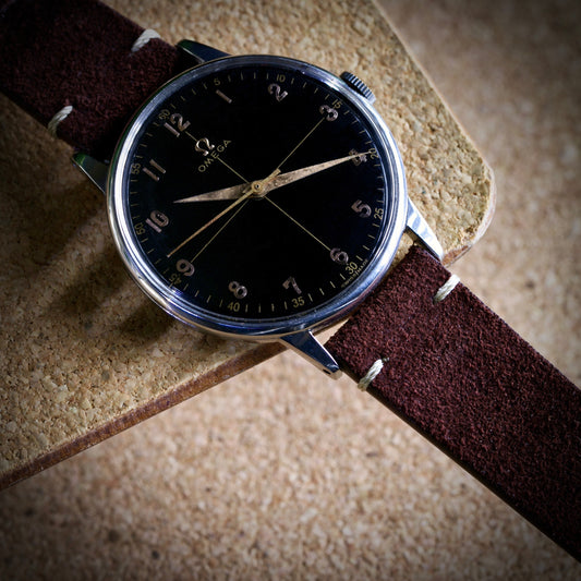 Omega Jumbo 37,5 mm 1958 – Esfera Negra Restaurada y Calibre 284