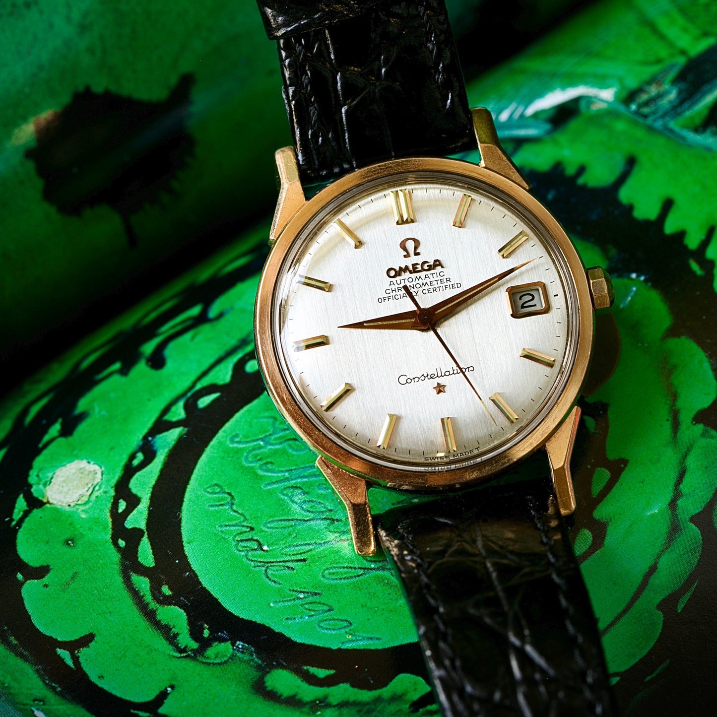 Omega Constellation Pie Pan Ref. 168.005 Rose Gold Plated – 1966