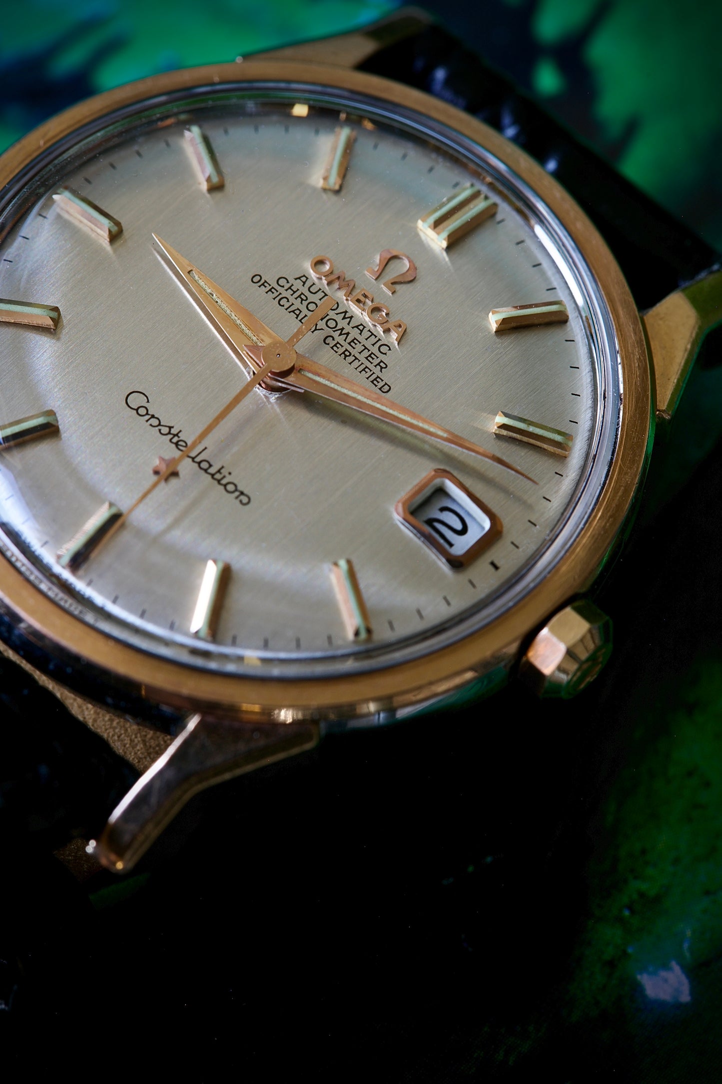 Omega Constellation Pie Pan Ref. 168.005 Rose Gold Plated – 1966