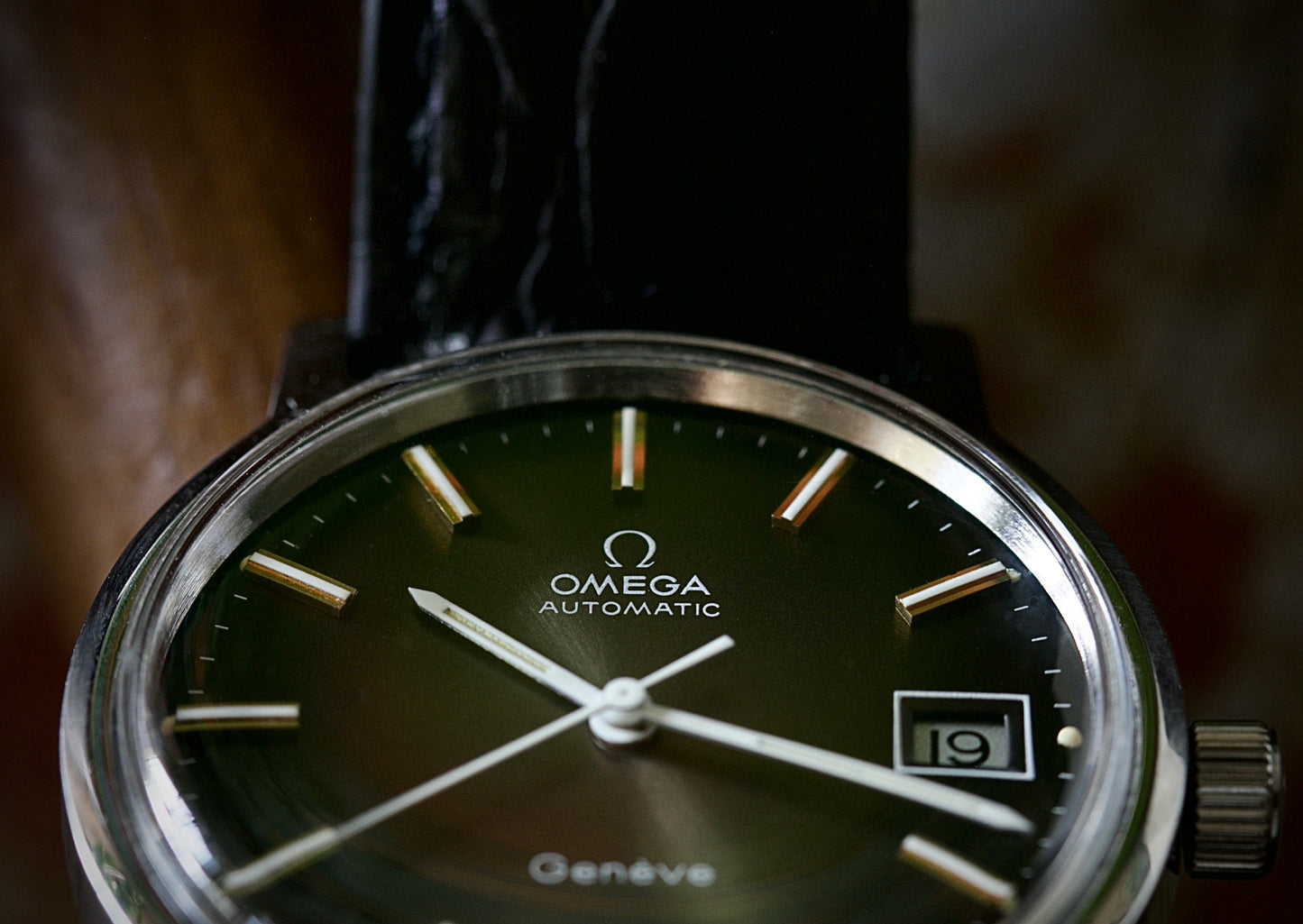 Omega Genève Ref. 166. 0163 Automatic 1973 – Original Chocolate Brown Dial