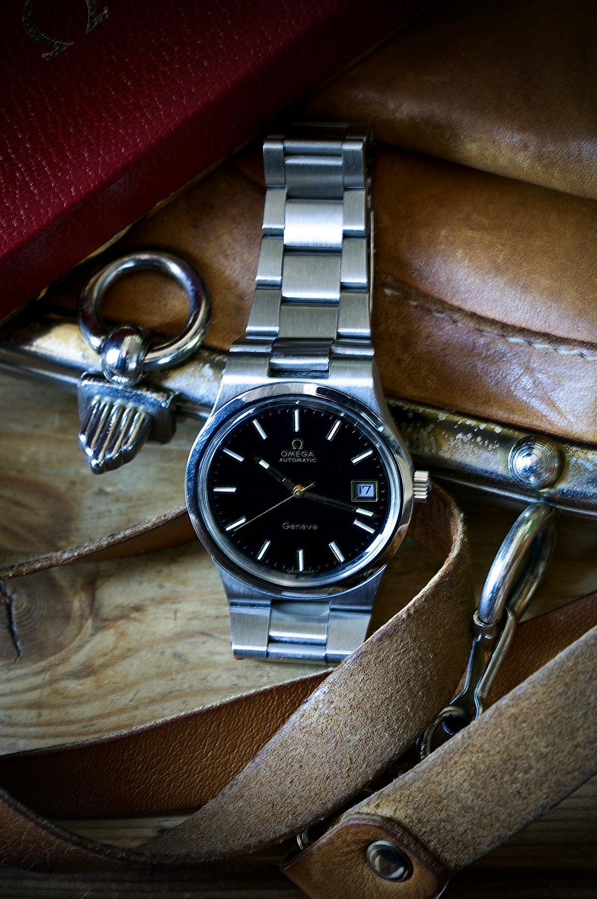 Omega Genève Automático Ref. 166. 0173 – New Old Stock de 1973 - Estuche Original Omega