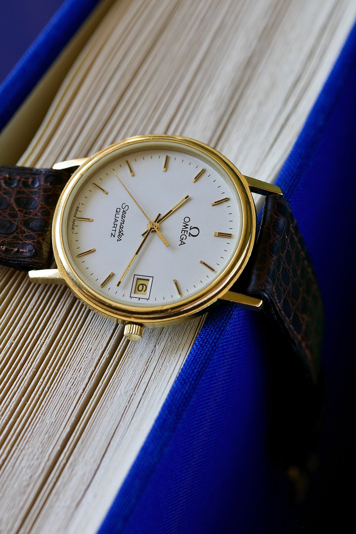 Omega Seamaster Quartz 196.0266 (1983) – Original Strap and Buckle
