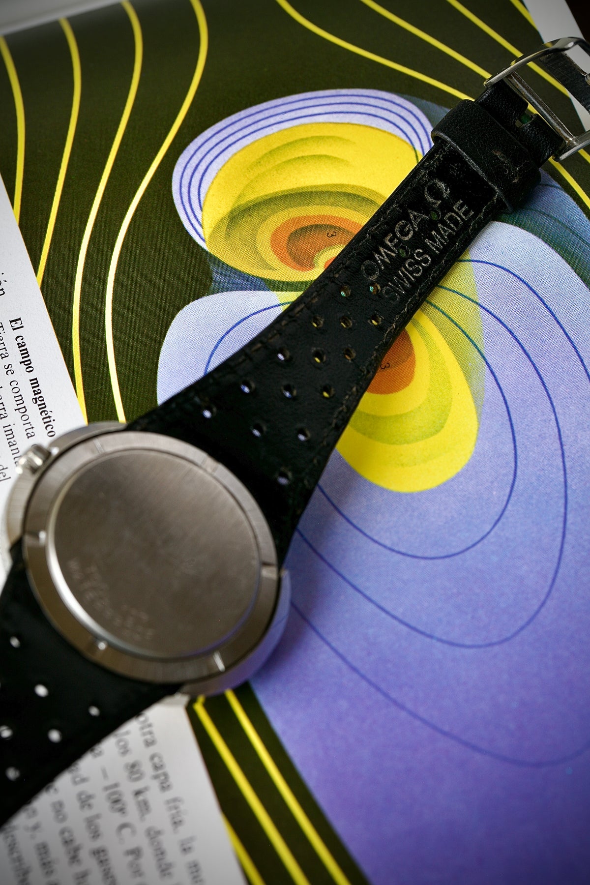 Omega Genève Dynamic Day-Date Automatic Ref. 166.108 — Correa y Hebilla Originales - Año 1974