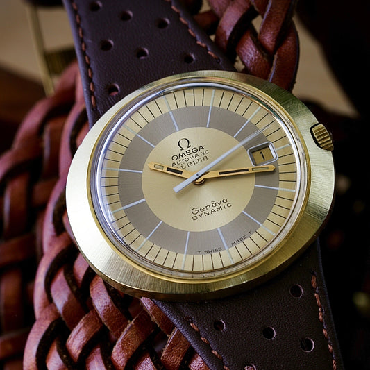 Omega Genève Dynamic Türler Automatic Ref. 166.039 — Hebilla Original - 1969