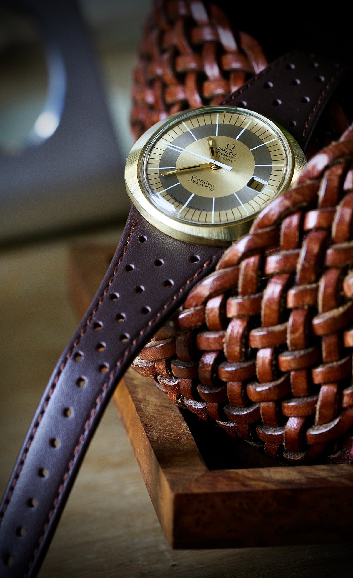 Omega Genève Dynamic Türler Automatic Ref. 166.039 — Hebilla Original - 1969