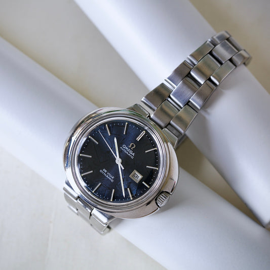 Omega Dynamic De Ville Lady Automático Ref. ST 566. 0064 — "Peacock Dial" 1973