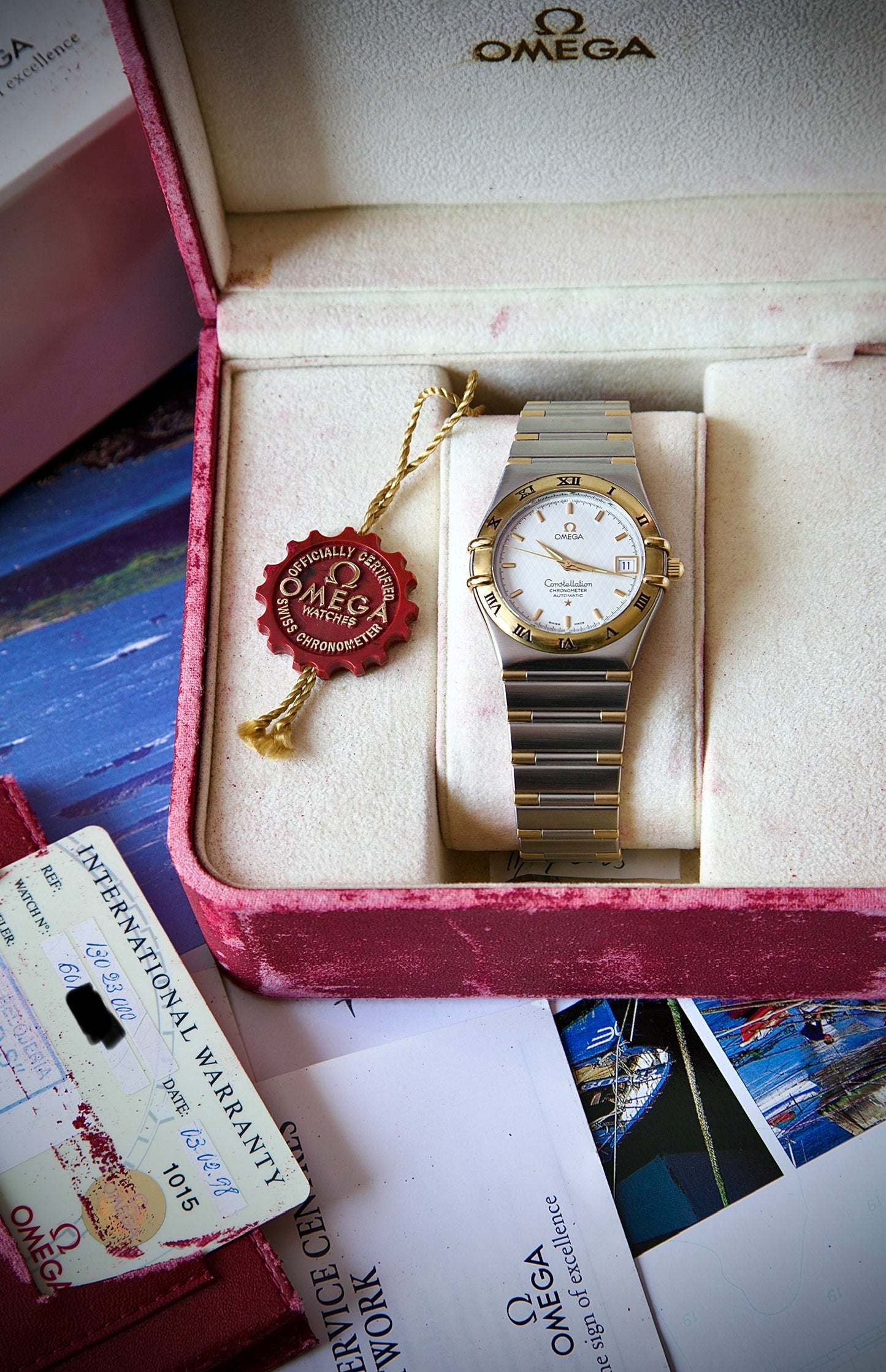 Omega Constellation Automático Ref. 1302.30.00 FULL SET 1998