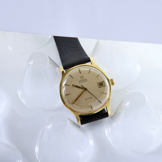 Omega De Ville Automático Ref. 162.046 – Esfera Champagne – Años 70