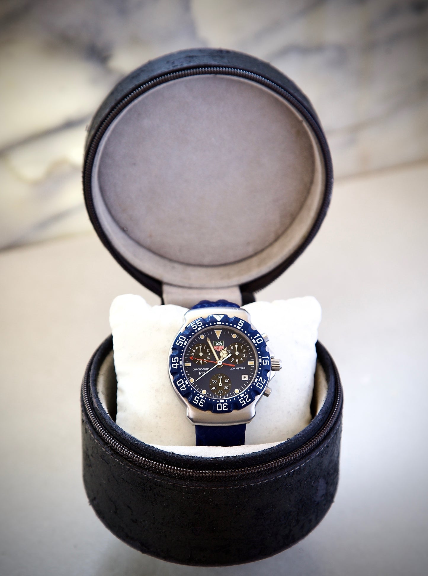 TAG Heuer Formula 1 Chronograph  Esfera Azul | Caja de Acero | Años 90
