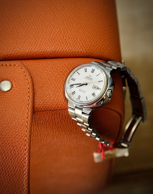 Omega Dynamic De Ville automático de mujer NOS ref. ST 566. 0064 (1973)