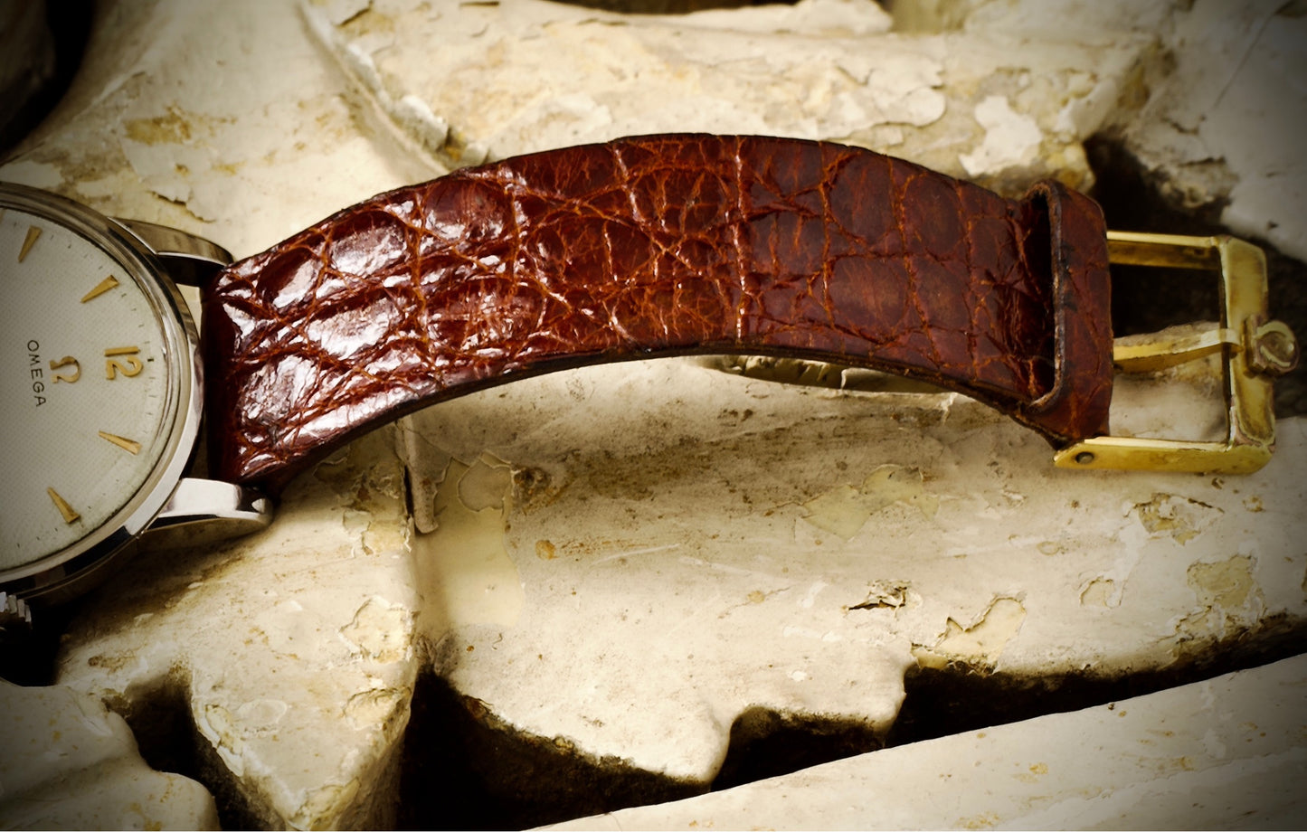 Omega Vintage de 1952- Esfera "Honeycomb"