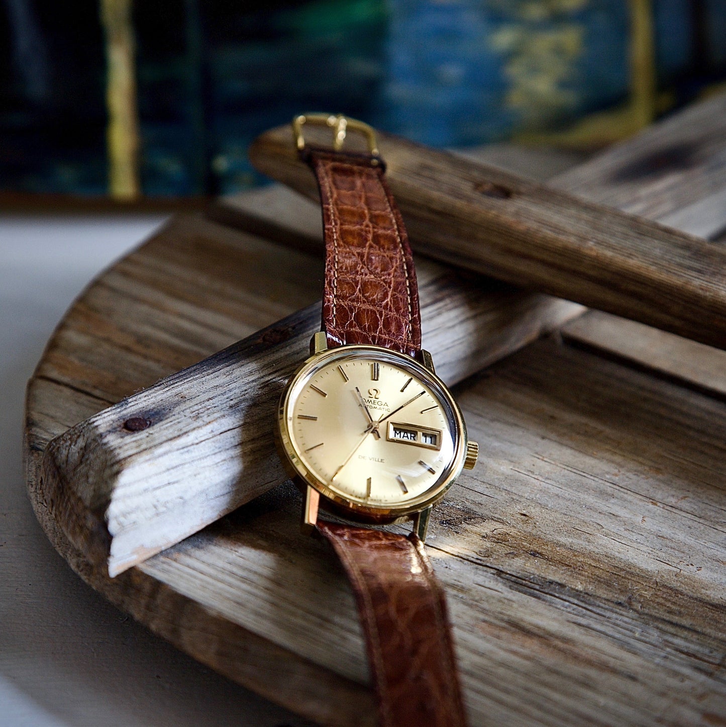 Omega De Ville Day-Date Automático | 1979 – Esfera Champagne