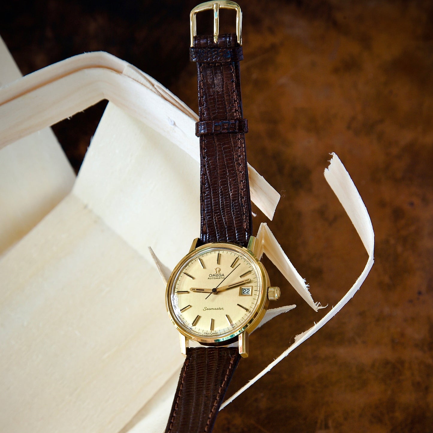 Omega Seamaster Automatic Ref. 166. 0202 (1974) – Champagne Dial