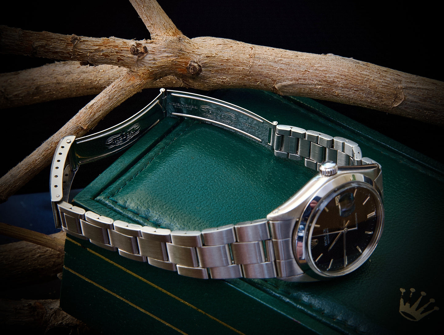 Rolex Oysterdate Precision Ref. 6694 (1969) - Black Dial and Original Case
