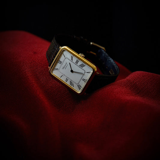 Chopard Tank Oro 18K – Cuerda Manual (Años 80)