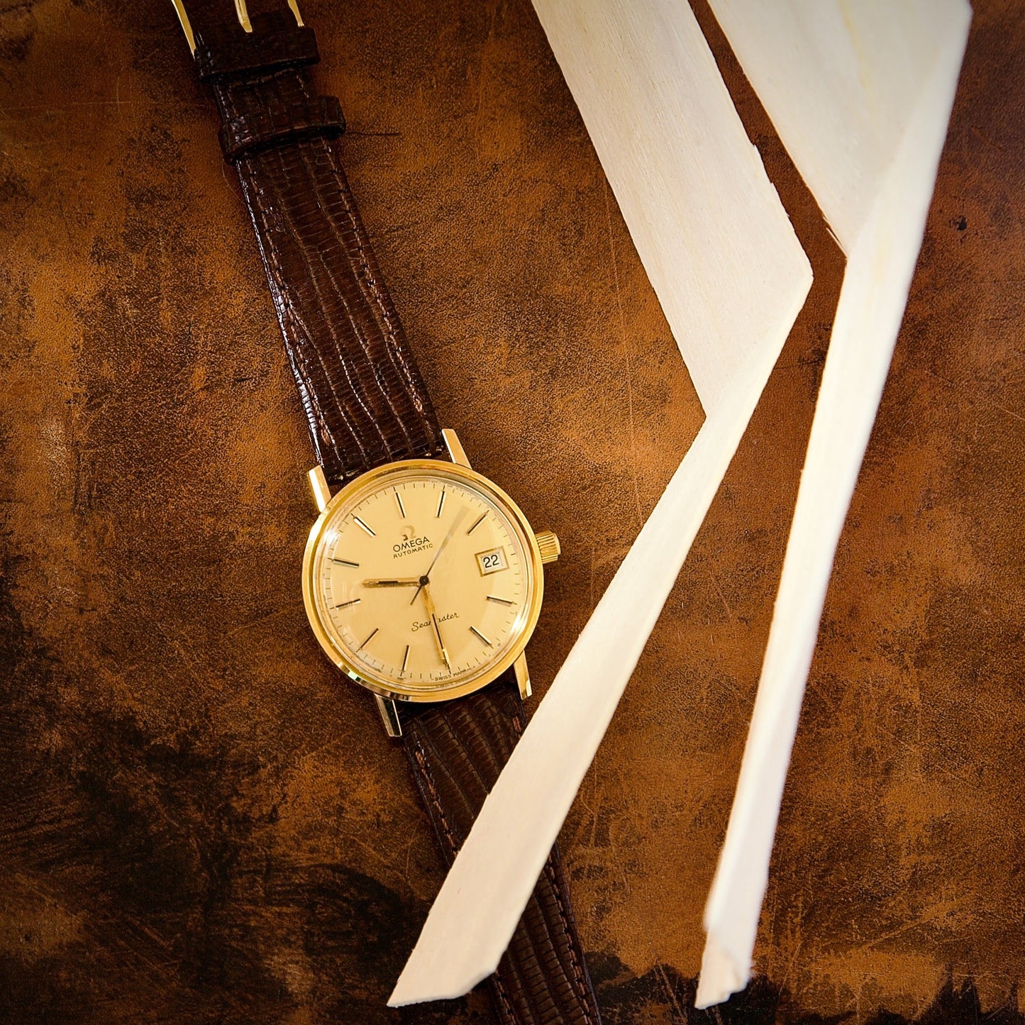 Omega Seamaster Automatic Ref. 166. 0202 (1974) – Champagne Dial