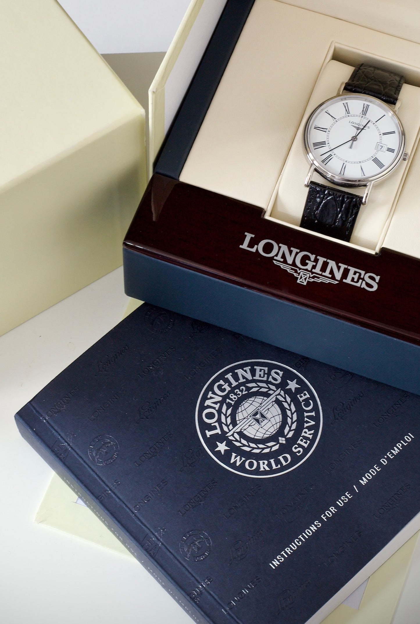 Longines Présence L.4.790.4.11.2 from 2020 brand new full set