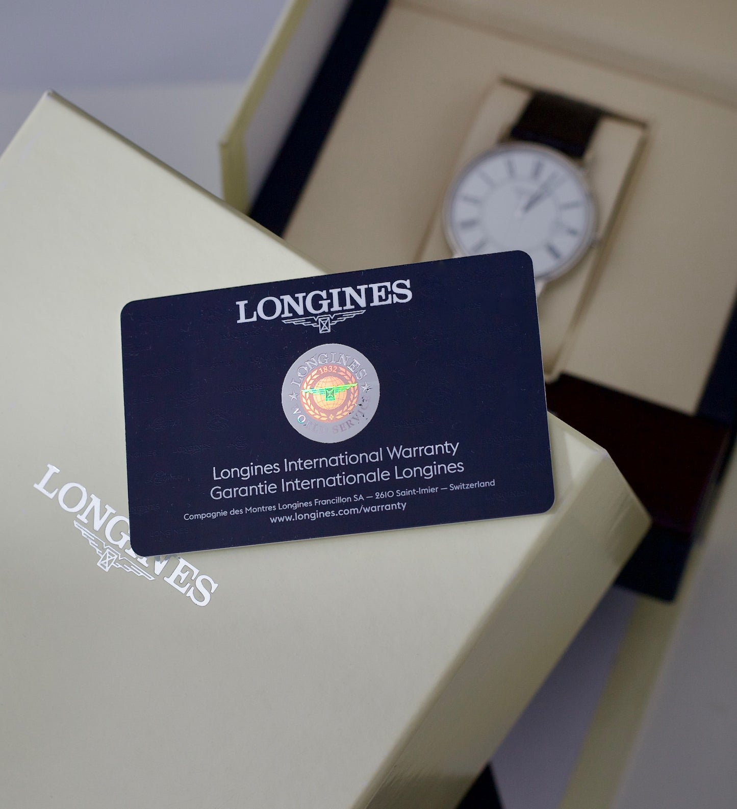 Longines Présence L.4.790.4.11.2 from 2020 brand new full set