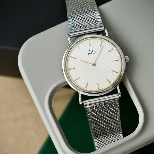 Omega De Ville NOS Quartz – Ref. 195. 0075 (Años 80)