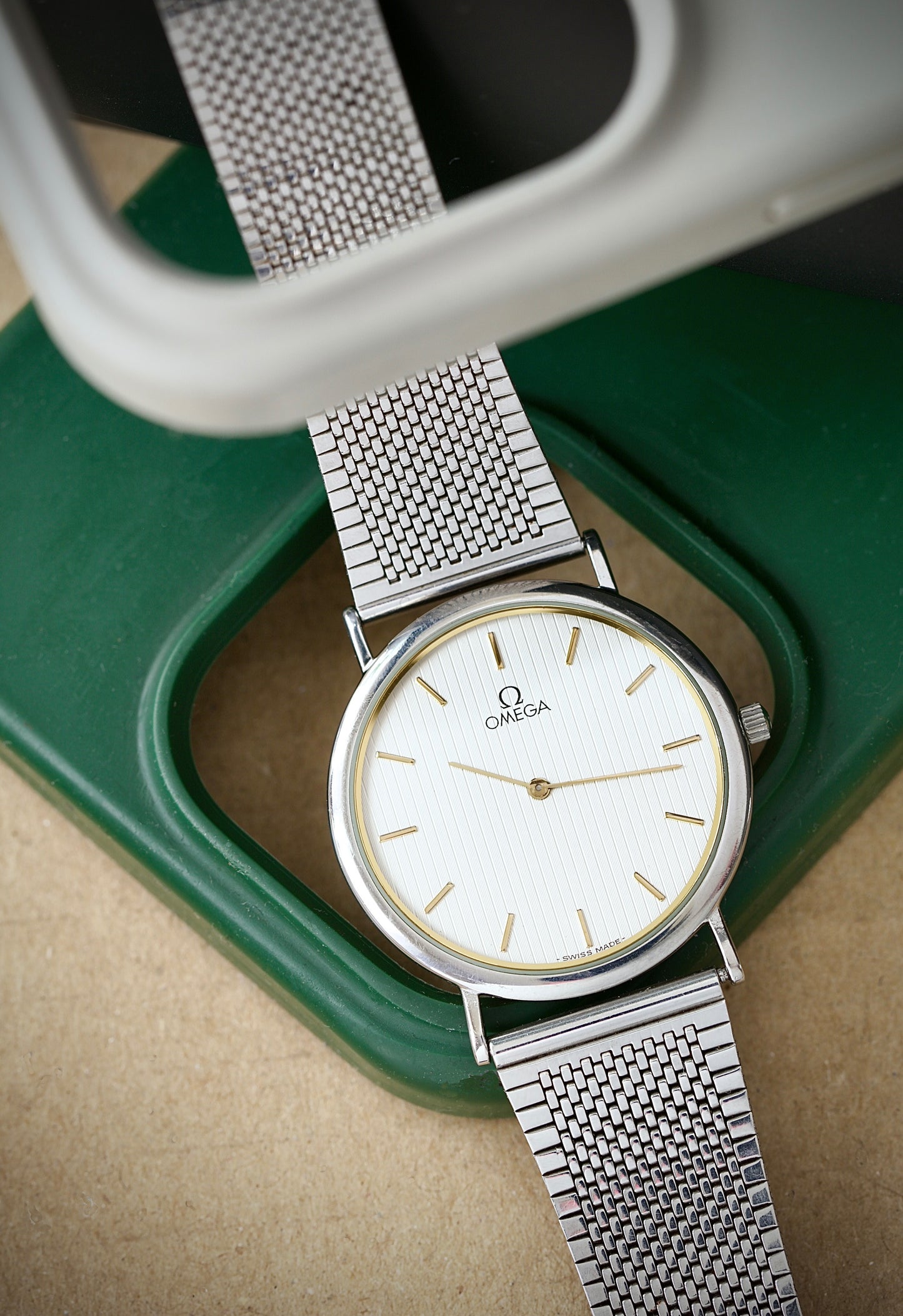 Omega De Ville NOS Quartz – Ref. 195. 0075 (Años 80)