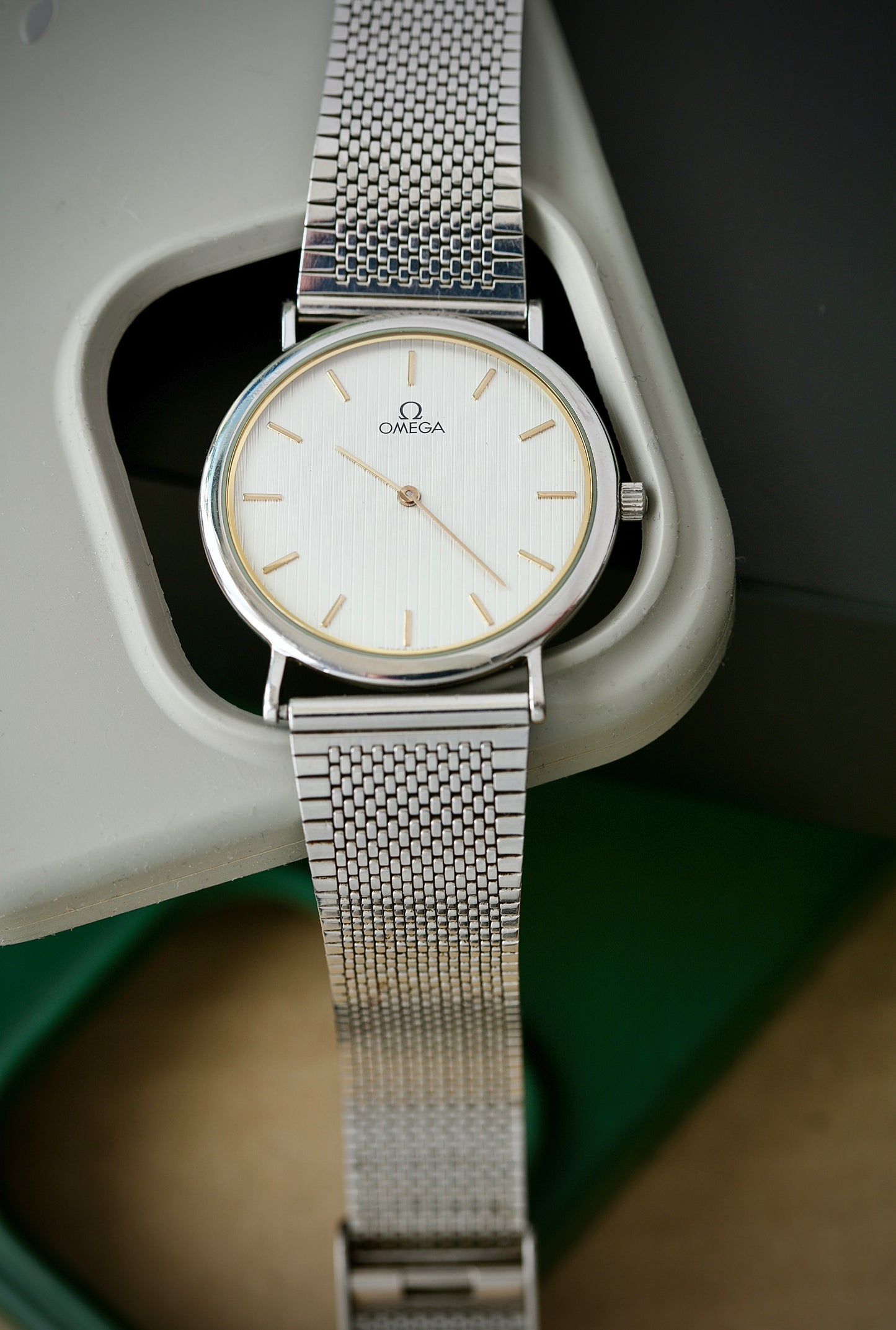 Omega De Ville NOS Quartz – Ref. 195. 0075 (Años 80)